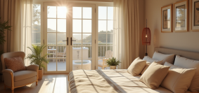 Chambre bretonne lumineuse avec jacuzzi privé