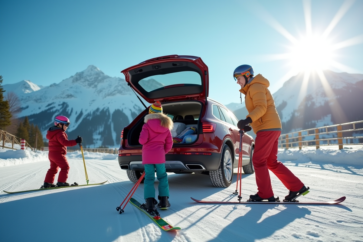 transport ski
