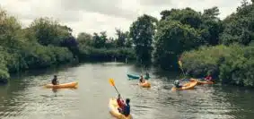 kayak en rivière